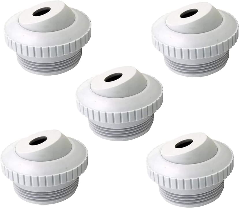 PoolSupplyTown Pool Spa 1/2" Opening Hydrostream Return Jet Fitting SP1419C with 1-1/2" Inch MIP Thread Replacement for Hayward SP1419C (5 Pack)