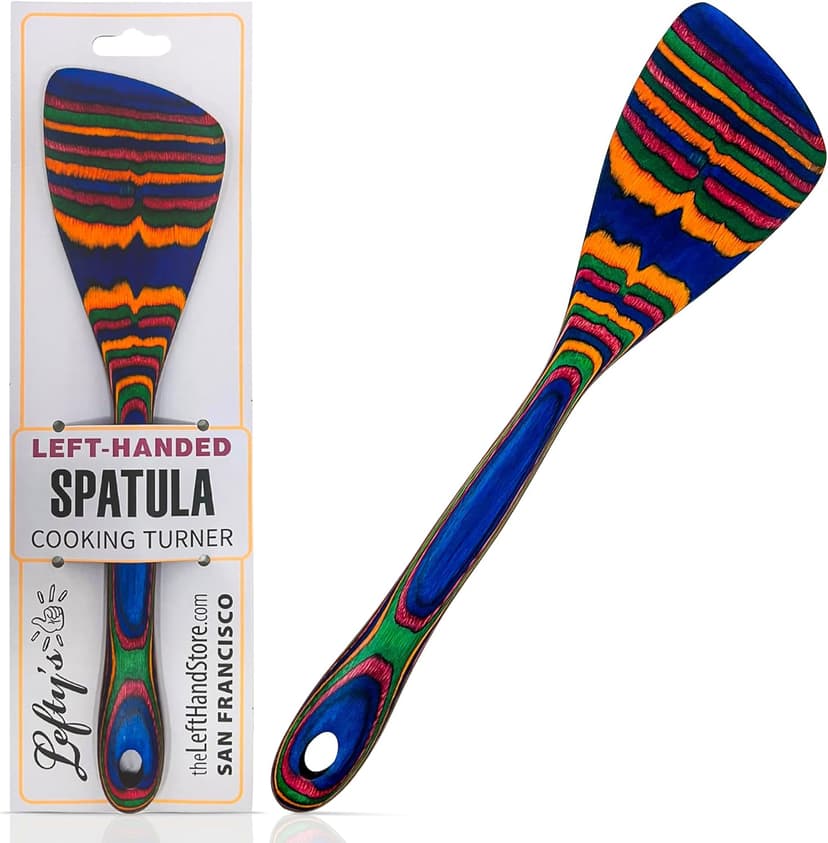 Lefty’s Left Handed Spatula Turner - Pakka Kitchen Tool - Great for Cooking, Fipping, Turning Food, Egg Flipper, General Purpose - Gifts for Left-Handed People, Lefty, Adults, Chefs and Women
