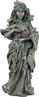 Design Toscano NG31497 Mother Nature Maiden of the Forest Statue,Full Color