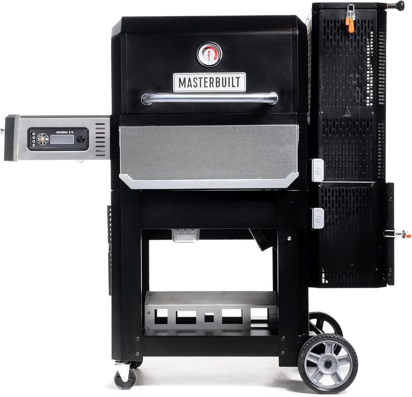 Masterbuilt Gravity Series® 800 Digital Charcoal Grill, Griddle and Smoker with Digital Control, App Connectivity and 800 Cooking Square Inches in Black, Model MB20040221