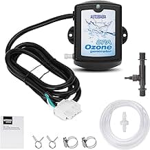 50-100mg/h Spa Ozone Generator Kit SPA-124, Provide High Output of Stable Ozone for Spas, Hot Tubs and Cold Plunge, Ozone Kit Generator for Home - Universal: 110V / 240V (AMP-4 Plug)