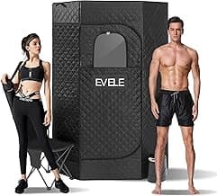 3.0L 1500W Output 1-2 Person Portable Sauna Tent Full Body Size with Steamer, Personal at Home Steam Sauna SPA for Indoor Outdoor Backyard, Hot Wet Sauna Bath Room Box