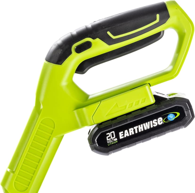 Earthwise Power Tools by ALM TC70020IT 20-Volt 7.5-Inch Cordless Electric Garden Tiller Cultivator, (2AH Battery & Fast Charger Included), Green
