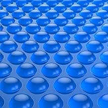 BigXwell Solar Pool Cover, Blue 16-mil 12 x 24 Foot Rectangle Solar Blanket for In-Ground Pools, 1600 Series Heavy-Duty Insulating Pool Heater Covers for Swimmer