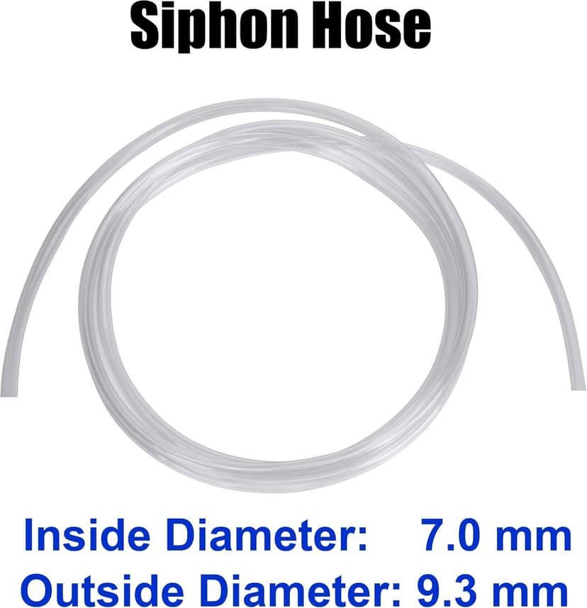 Tool Daily Pressure Washer Siphon Hose and Filter for Soap and Chemical Injector, 10 Feet Tubing, 2 Filters