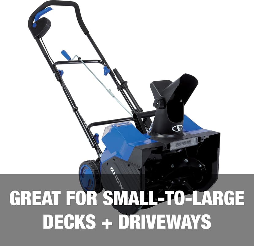 Snow Joe 24-Volt IONMAX Cordless Snow Blower (18-Inch Width, Standard Kit (w/2 x 4-Amp Batteries))