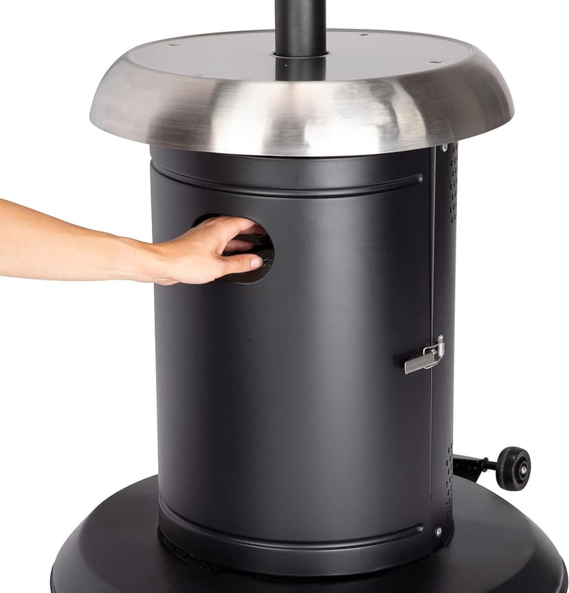 Cuisinart COH-400 Perfect Position Overhead Propane Patio Heater, Extra Large 33" Heat Shield