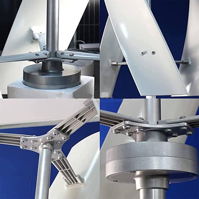Wind Mill Generator Kit,Vertical Wind Turbine,Wind Turbine Generator Kit for Home,Wind Turbine Generator Kit,with Controller for Home,Business,Industrial Energy Supply,12V-5000W