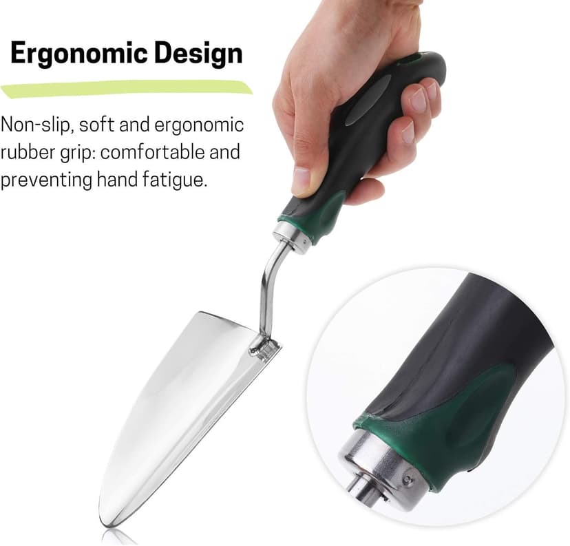Mr. Pen Heavy Duty Stainless Steel Trowel, Garden Shovel, Hand Shovel, Gardening Tool
