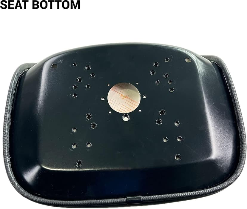 Riding Lawn Mower Garden Tractor Deluxe Seat for Variety of Brands (LMS2002) (Black)
