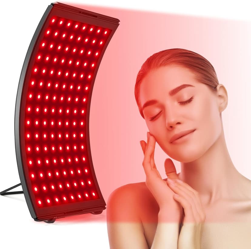 Red Light Therapy for Face,Infrared Red Light Therapy Lamp for Body,Red Light Panel for Back Device Skin Care at Home Muscles,Joints