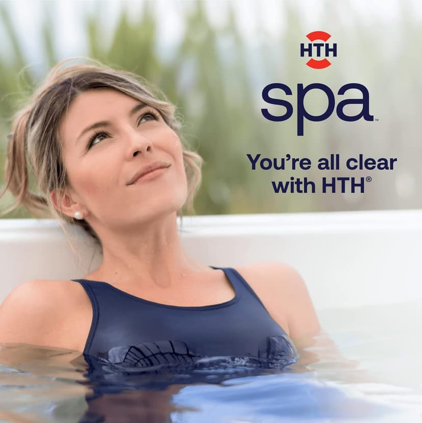 HTH Spa 86135 Non Chlorine Shock Oxidizer, Spa & Hot Tub Chemical Clears Cloudy Water, 2.25 lbs