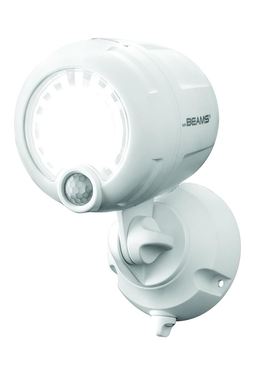 Beams MB360XT 200 Lumen Wireless Battery Operated Powered Motion Sensing LED Spotlight, 1-Pack, White
