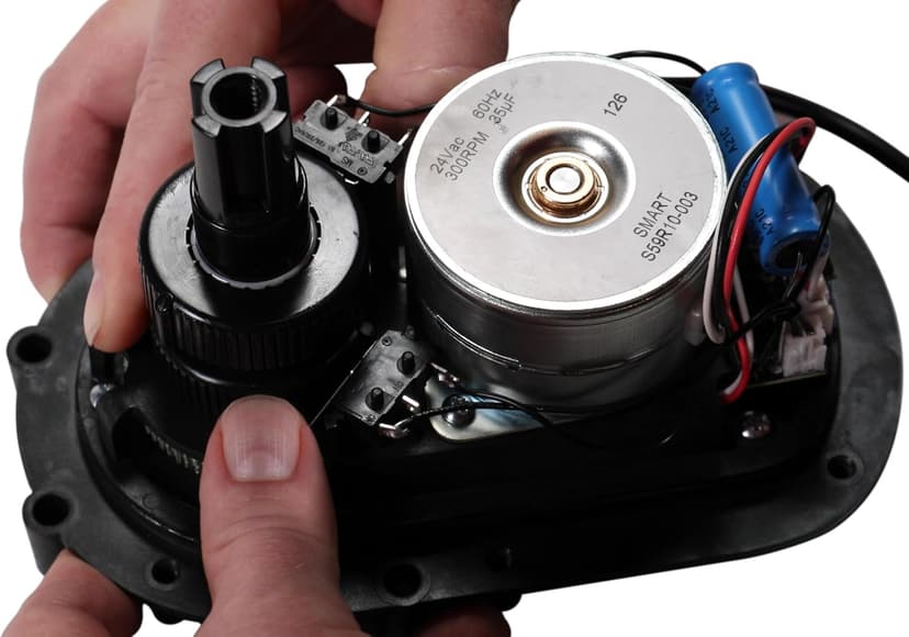 Intermatic PE24GVA 24V Compact Valve Actuator – Tool-Free Setup, Infinite Cam Adjustment, Weatherproof Design - Universal Compatibility for Pool & Spa Automation Systems
