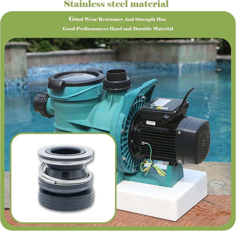 PS-201 SPX1600Z2 3/4" Shaft Seal Compatible with Swimming Pool Pump PS-201 SPX1600Z2 AS201 (2 Pack)