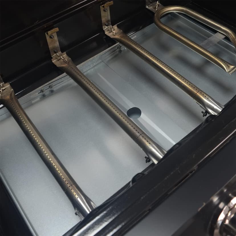 Grease Tray with Catch Pan - Dyna Glo Grill Replacement Parts, Universal Drip Pan for 4/5 Burner Gas Grill Models from Dyna Glo, Nexgrill, Expert Grill, Kenmore, BHG and More (24"-30")