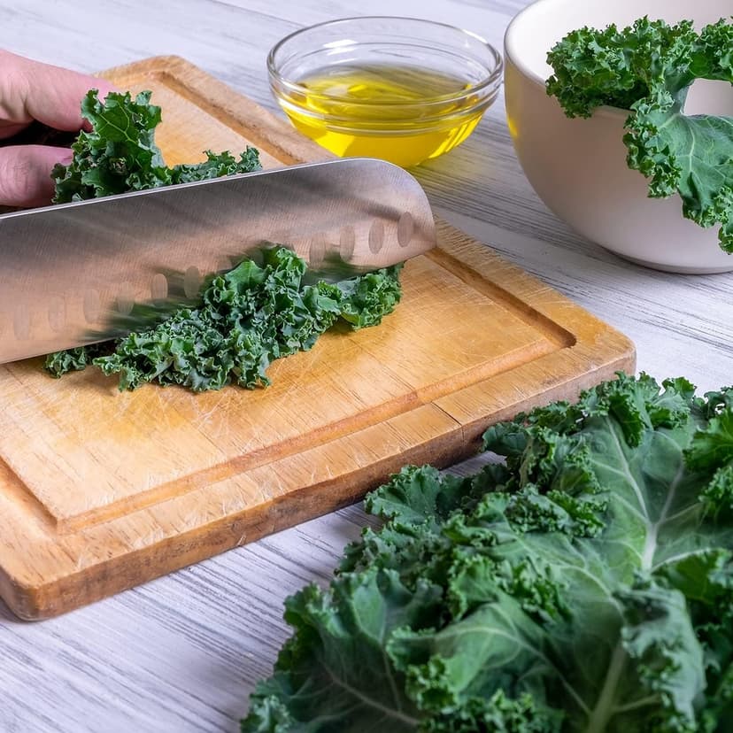 Organic Kale Seeds (Vates Blue Scotch Curled) - Approx 500 Seeds - USDA Organic, Non-GMO, Open Pollinated, Heirloom, USA Origin