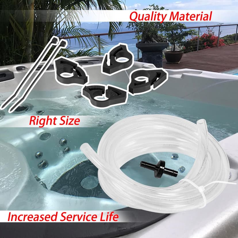 HCD-55 Spa Ozonator Kit,General Purpose High Output Ozone Generator (120V / 240V),Suitable for Hot Tubs & Swim Spas
