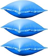 SWIMLINE HYDROTOOLS Air Pillow For Above Ground Pools Cover Winterizing 3-Pack | 4 x 4 ft Cushion Swimming Pool Closing Winter Kit | Cold Resistant Ice Equalizer Thick Pillows Accessories | 1144 ACC44