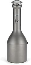 Rubbermaid Commercial Products Infinity Metal Smoker's Pole, Silver, Round for Cigarette Disposal, Outdoor Ashtray For Bars/Restaurants/Offices/Malls