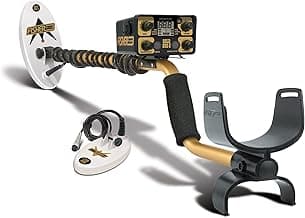 Fisher Gold Bug 2 Metal Detector with Coil Combo – Includes 6" and 10" Elliptical Search Coils for Maximum Gold Nugget Detection