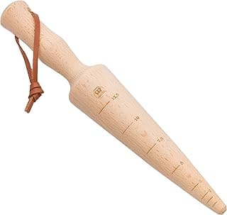 REDECKER Untreated Beechwood Garden Dibber, Seedling and Bulb Planting Tool - Gardening Wooden Dibber - Garden Dibber Mini - Gardening Seed Dibber - Wooden Dibber Garden Tool - Garden Dibbler