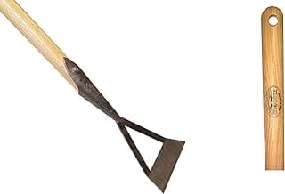 DeWit Dutch Long Handle Push Hoe, Lightweight & Durable Garden Tool with Comfortable Grip for Weeding, Loosening Soil & Cultivating (62 Inches)