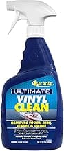 STAR BRITE Ultimate Vinyl Clean Spray - Multi-Surface Cleaner for Auto, RV, Home & Boat Upholstery - Vinyl, Rubber, Leather, Plastic + Interior & Exterior Trim - 32 OZ (096232)
