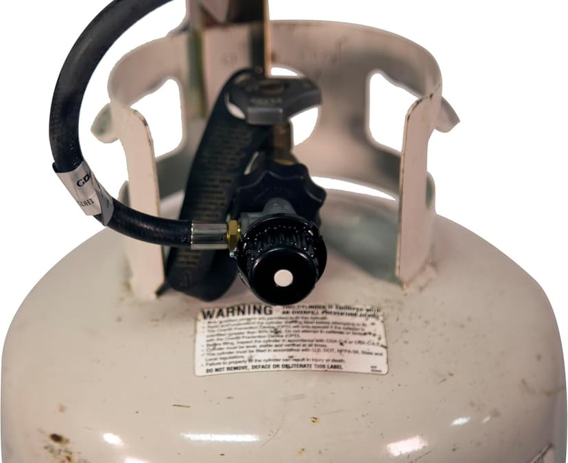 Dura Heat TT-360 Propane(LP) 360 Degree Tank Top Heater, Length: 8.9in, Width: 8.9in, Height: 20.24in,Silver