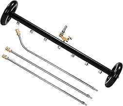 Tool Daily Dual-Function Undercarriage Cleaner, 24 Inch, Water Broom for Pressure Washer with 7 Nozzles, Under Car washer Attachment, 3 Pcs Extension Wand, 4000 PSI