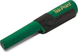 Teknetics TEK-Point Waterproof Metal Detector Pinpointer Probe, Green, High Precision for Target Location, Durable, Vibration & Audio Alerts, Ideal for Coin and Relic Hunting