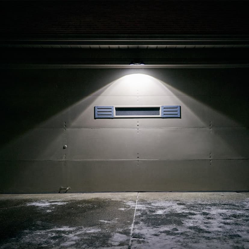 Beams MB3000 High Performance 500 Lumen Wireless Battery Powered Motion Sensing LED Dual Head Security Spotlight, Brown, 1-Pack