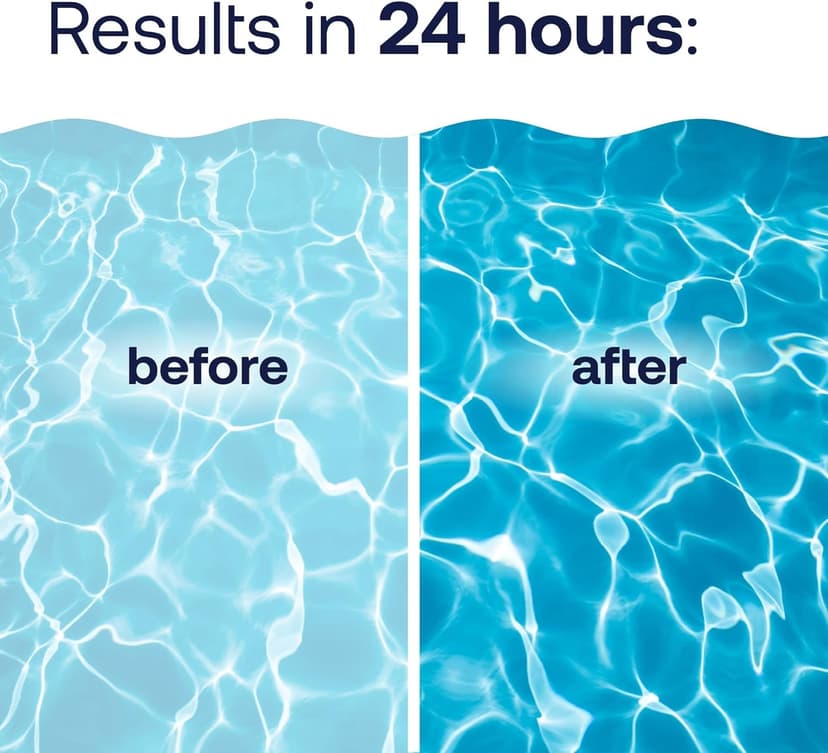 HTH 67067 Swimming Pool Care Clarifier Advanced - Crystal Clear Water in 24 Hours