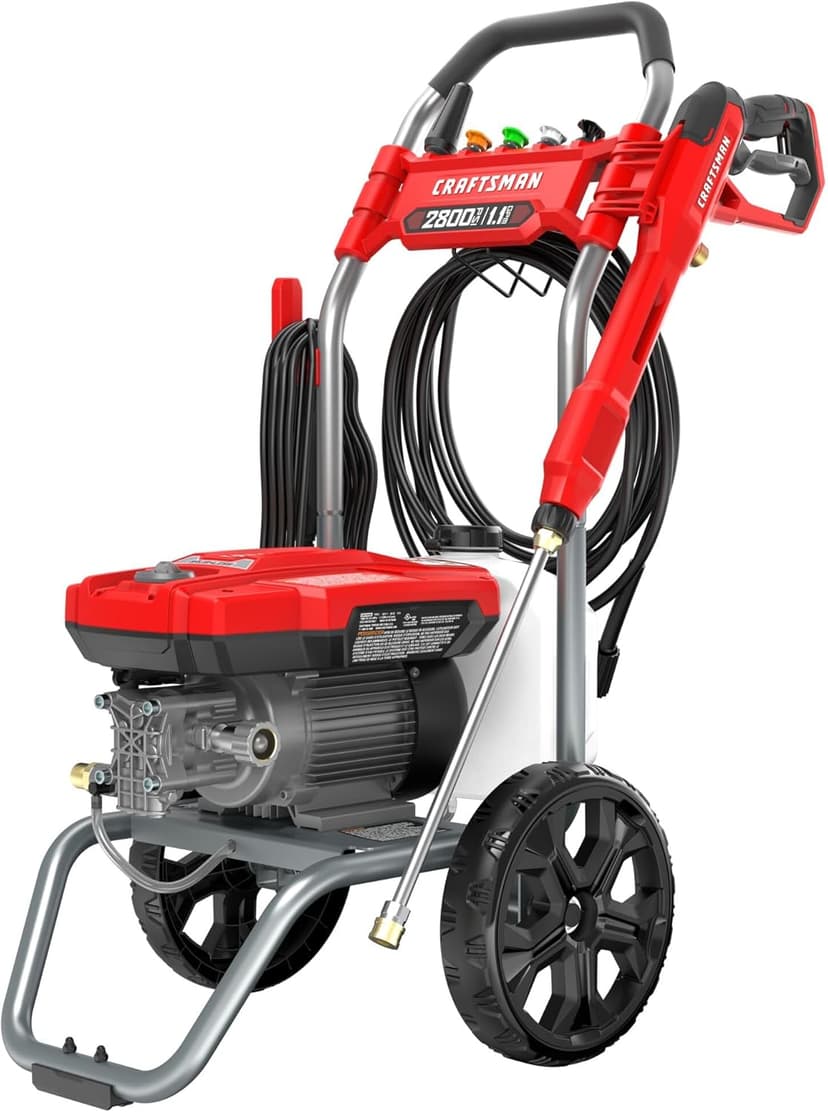 CRAFTSMAN Electric Brushless Cold Water Pressure Washer (2,800 MAX PSI*) (CMEPW2800)