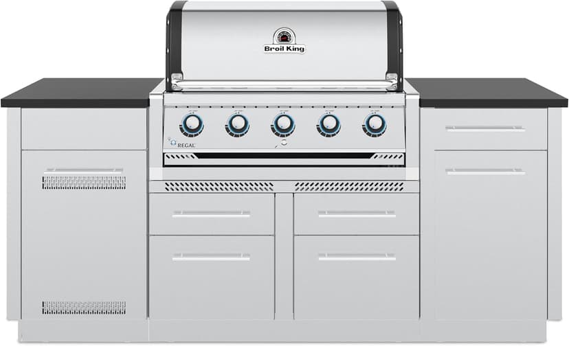 Broil King 886717 Regal S 520, Natural Gas (NG), Stainless Steel, Black