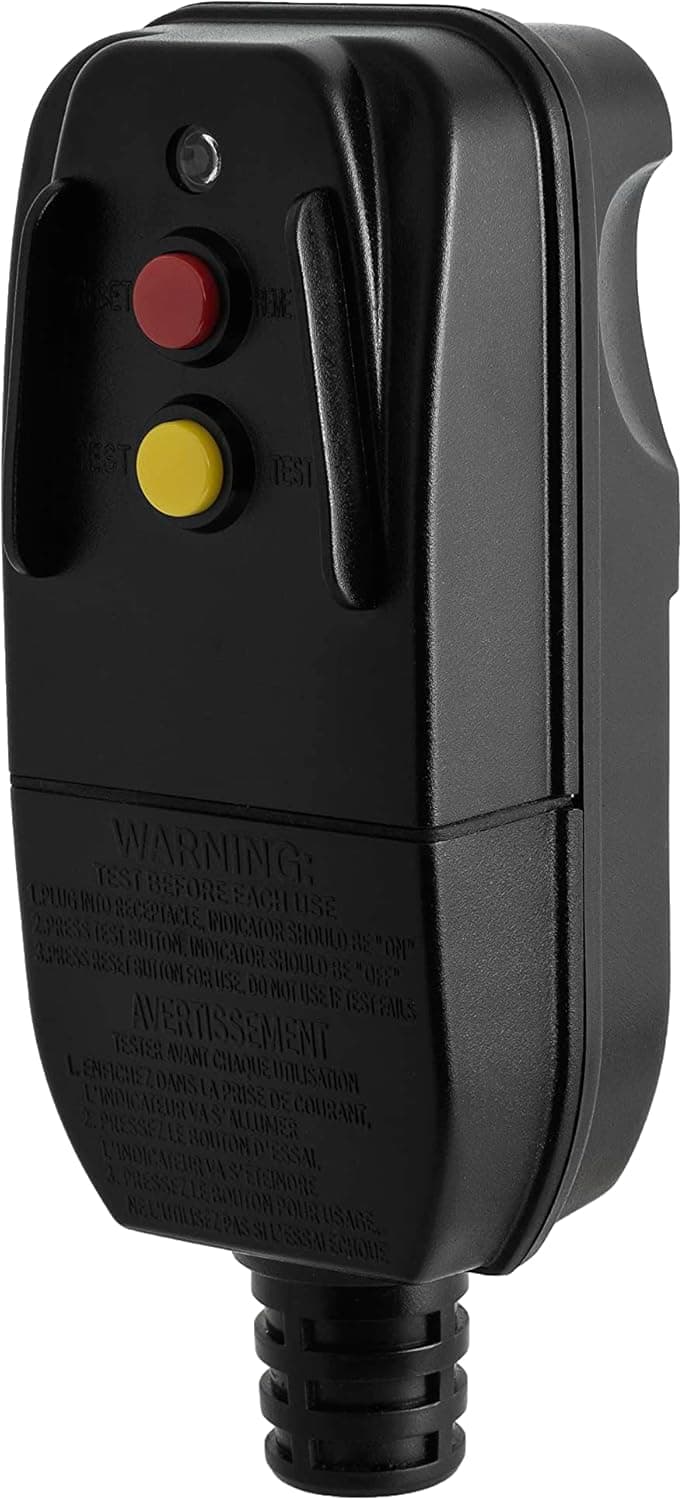GFCI Replacement Plug Assembly 3-Prongs for Pressure Washer, Inflatable Pool Pump, Above Ground Plug-n-Play hot tub