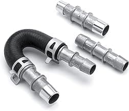 626-001 Engine Heater Core Bypass Kit Engine Heater Core Bypass Kit With 5/8" & 3/4" Hose Fit For Most Common Heater Hoses