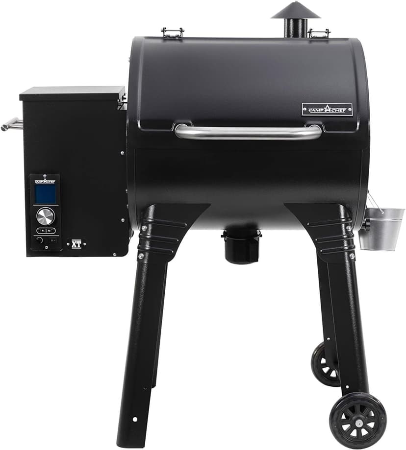 Camp Chef XT 24 Pellet Grill - Pellet Smoker & Grill for Outdoor Cooking Equipment - PID Technology & Smoke Control - Black