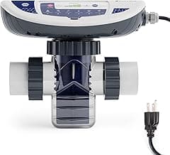 E-CHLOR Plug-in Salt Chlorine Generator for Pools up to 32,000 Gallons Max | 3 Year Manufacturer Warranty | Easy Installation