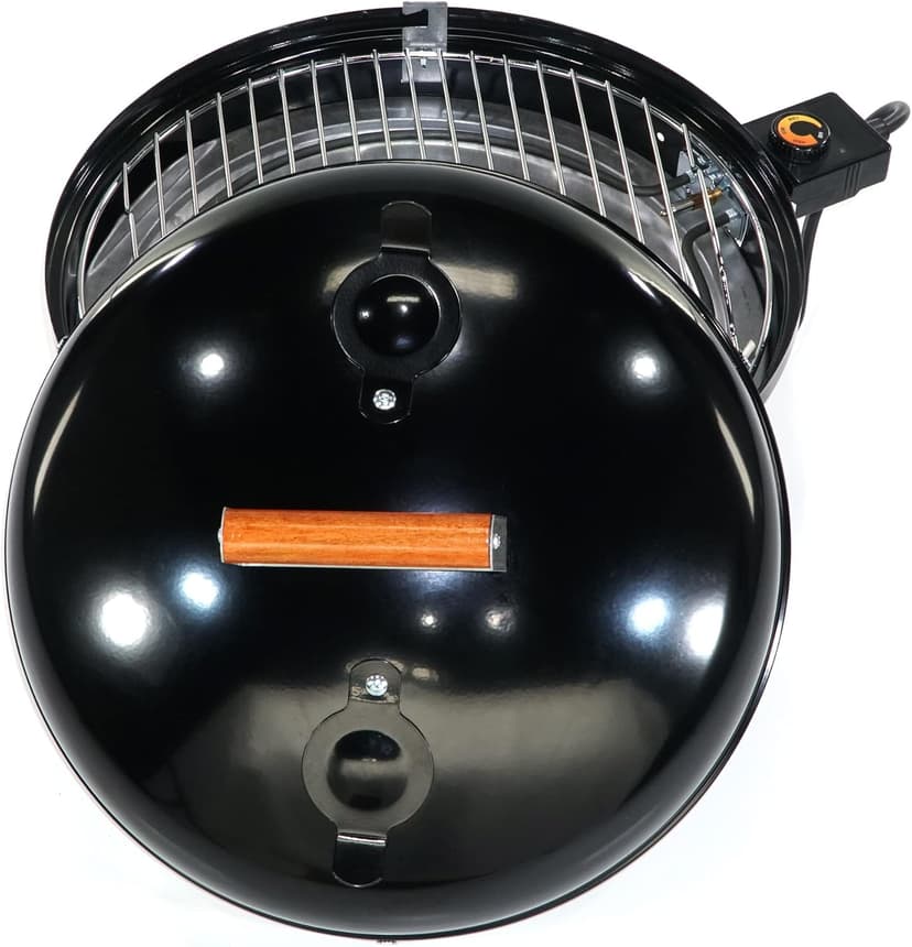 MECO 2120.4.111 Lock 'N Go Electric Grill, Black