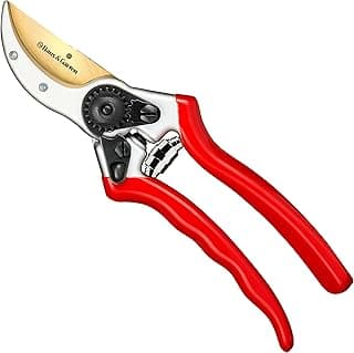 ClassicPRO 8.5" Professional Premium Titanium Bypass Pruning Shears - Use As Pruners, Garden Shears, Heavy Duty Handheld Pruning Shears For Gardening, Clippers, Pruner Scissor Tool