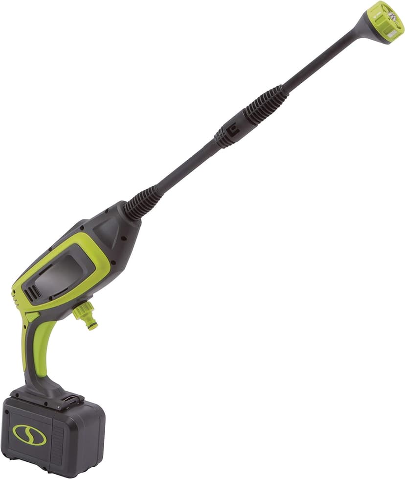 Sun Joe 24V-PP350-LTE 24-Volt IONMAX Power Cleaner Kit, W/ 2.0-Ah Battery + Charger, Water Siphon Hose, Utility Brush, and more, Portable Cleaning On-The-Go