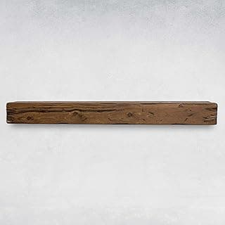 Fireplace Mantel, Distressed, Rustic, Floating Shelf, Modern, Real Wood. (48Lx6Hx8D, Provincial)
