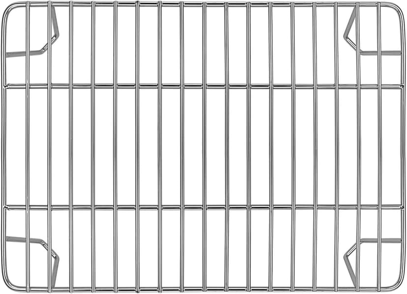 GRISUN Warming Rack for Green Mountain Grill Davy Crockett Pellet Grill, Upper Rack Replacement for GMG-6016, Grill Rack Addition for Doubled Cooking Space (14" x 10" x 3.5")