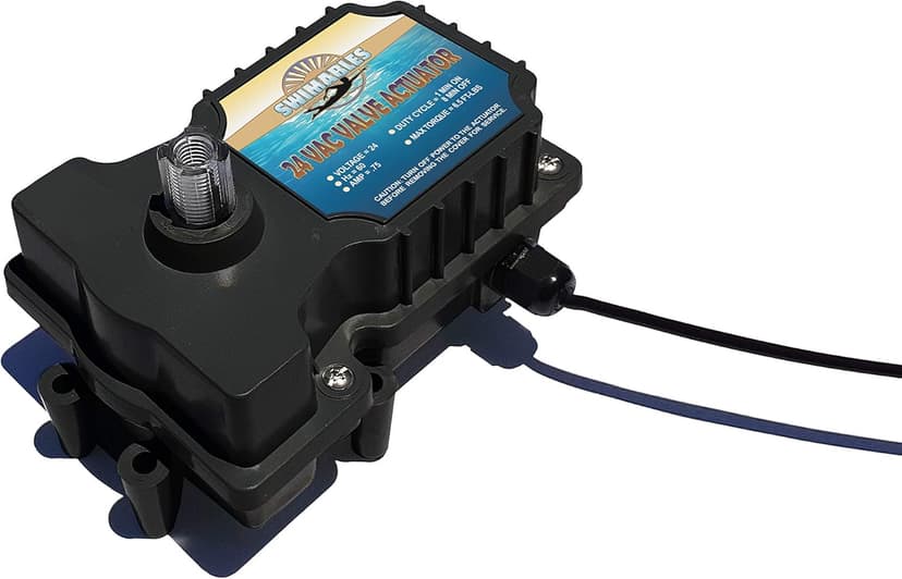 Swimables 180 Degree Rotation 3-Port 24 Volt AC Universal Valve Actuator Replacement for Pool and Spa Automation Systems