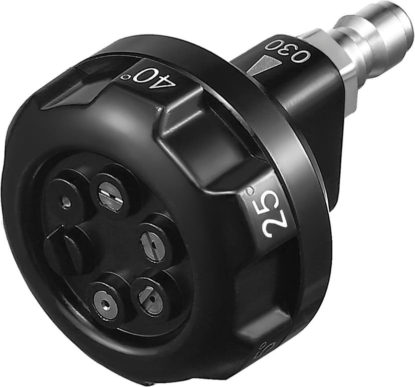 Pressure Washer Nozzle, 6 in 1 Quick Change Over Spray Nozzle, Adjustable High Power Washer Nozzle Tips with 1/4" Quick Connect, 4000 PSI
