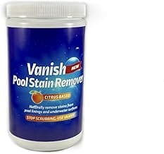 Vanish Pool & Spa Stain Remover (2LBS)- Natural Safe Citrus Based, Works Excellent on Vinyl, Fiberglass, and Metals, Removes Rust and Other Tough Stains