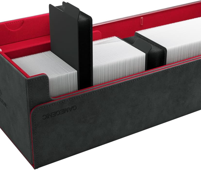 Gamegenic Sizemorph Divider - The Ultimate Card Game Organizer and Deck Box Spacer! Highly Flexible Card Divider, Perfect for TCGs, LCGs, Board Games and Card Games, Black Color, Made
