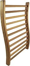 HSE Canadian Red Cedar Ergonomic S-Shape Sauna Backrest (Pack of 1)