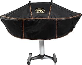 PK Grills PK360 Grill Cover for Outdoor Grill, Grill Accessories, Waterproof, Fits PK 360 Grill and Smoker, Black